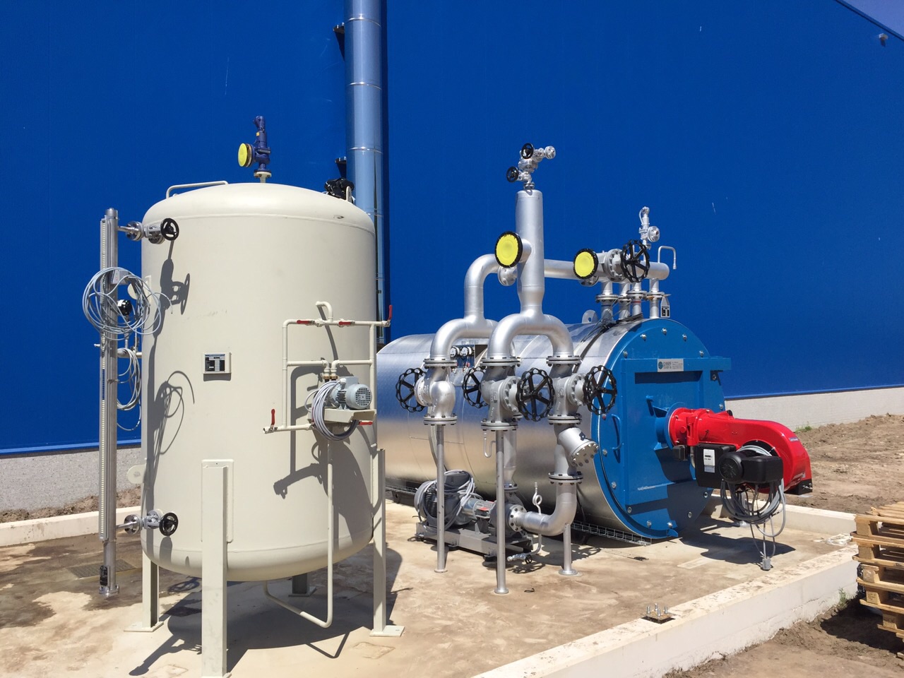 Thermische olieketel