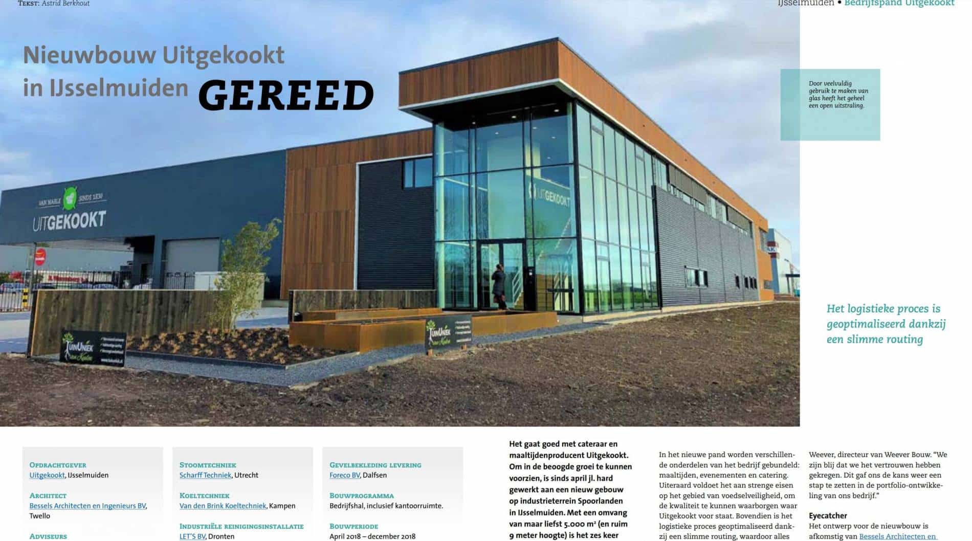 uitgekookt, klant van Scharff Techniek