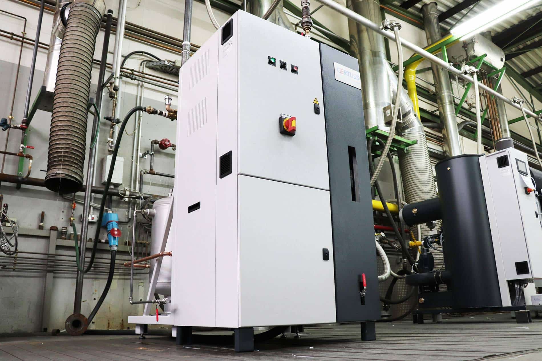 Elektrische stoomketel huren stoomproductie